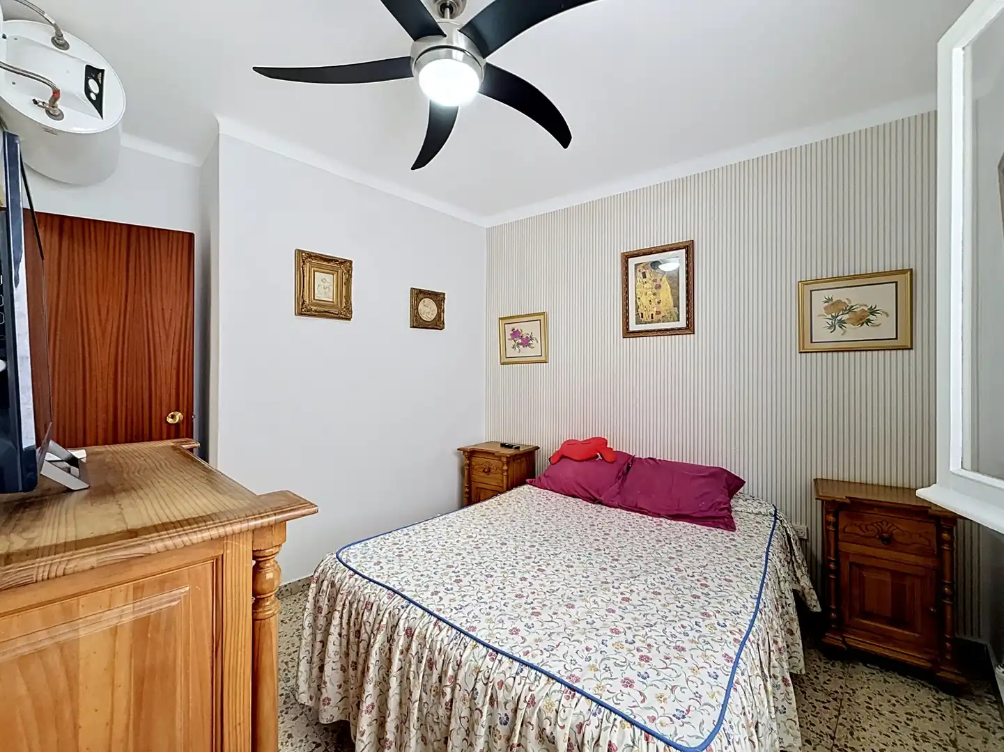 Bedroom of Flat for sale in Málaga  with Air Conditioner