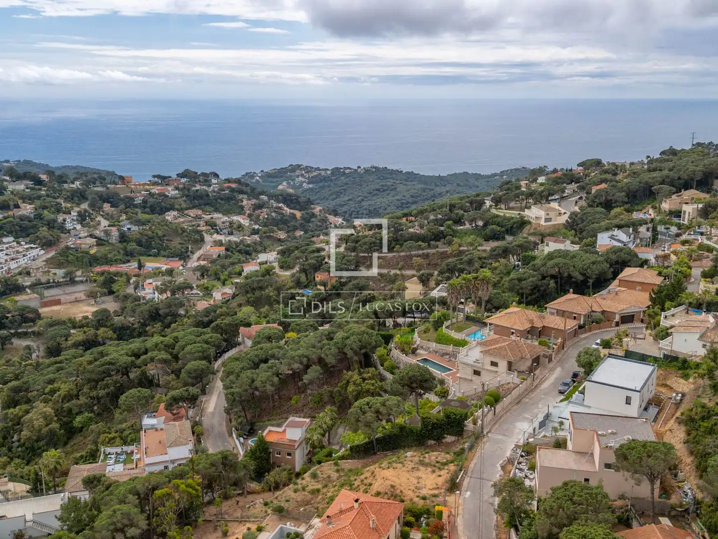 Exterior view of Houses for sale in Lloret de Mar  with Air Conditioner, Heating and Private garden