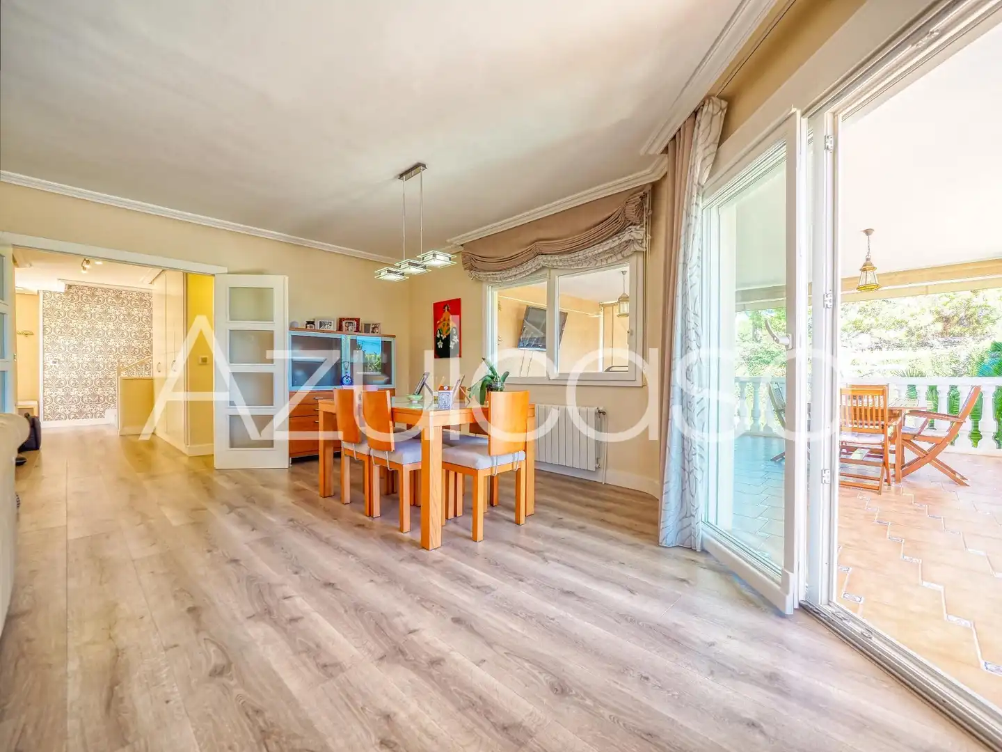 Dining room of Houses for sale in Mutxamel  with Air Conditioner, Heating and Terrace