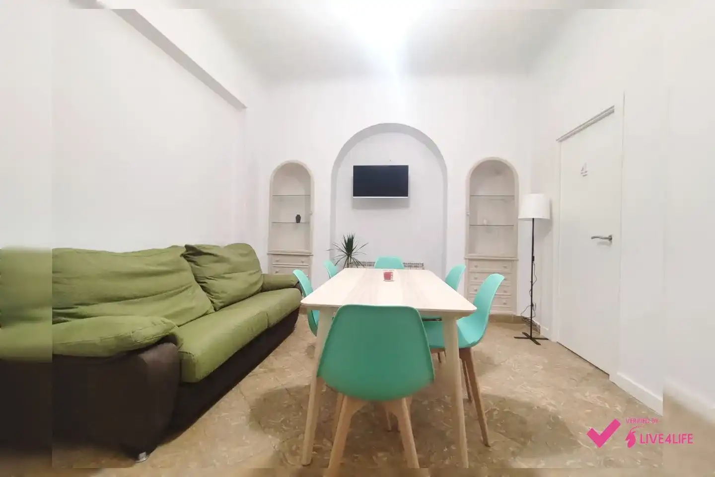 Living room of Ground floor for share in Granada  with Heating, Terrace and Storage room