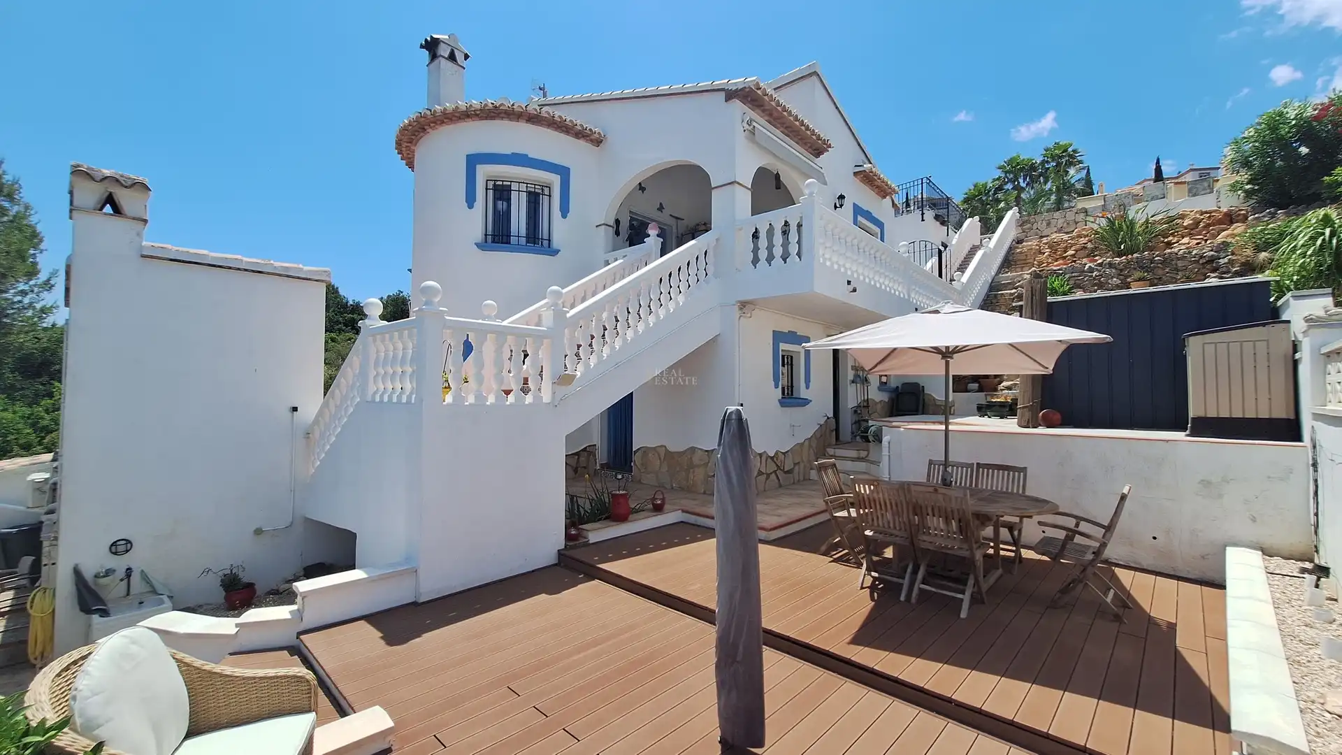 Terrace of Houses for sale in El Ràfol d'Almúnia  with Air Conditioner, Heating and Terrace