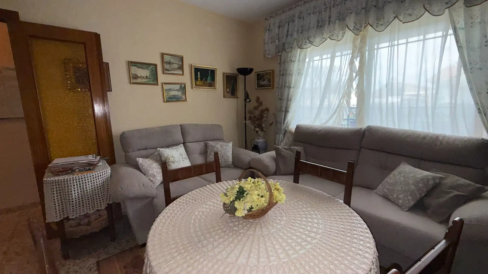 Wohnzimmer von Haus oder Chalet zum Verkauf in Almorox mit Klimaanlage, Privatgarten und Terrasse
