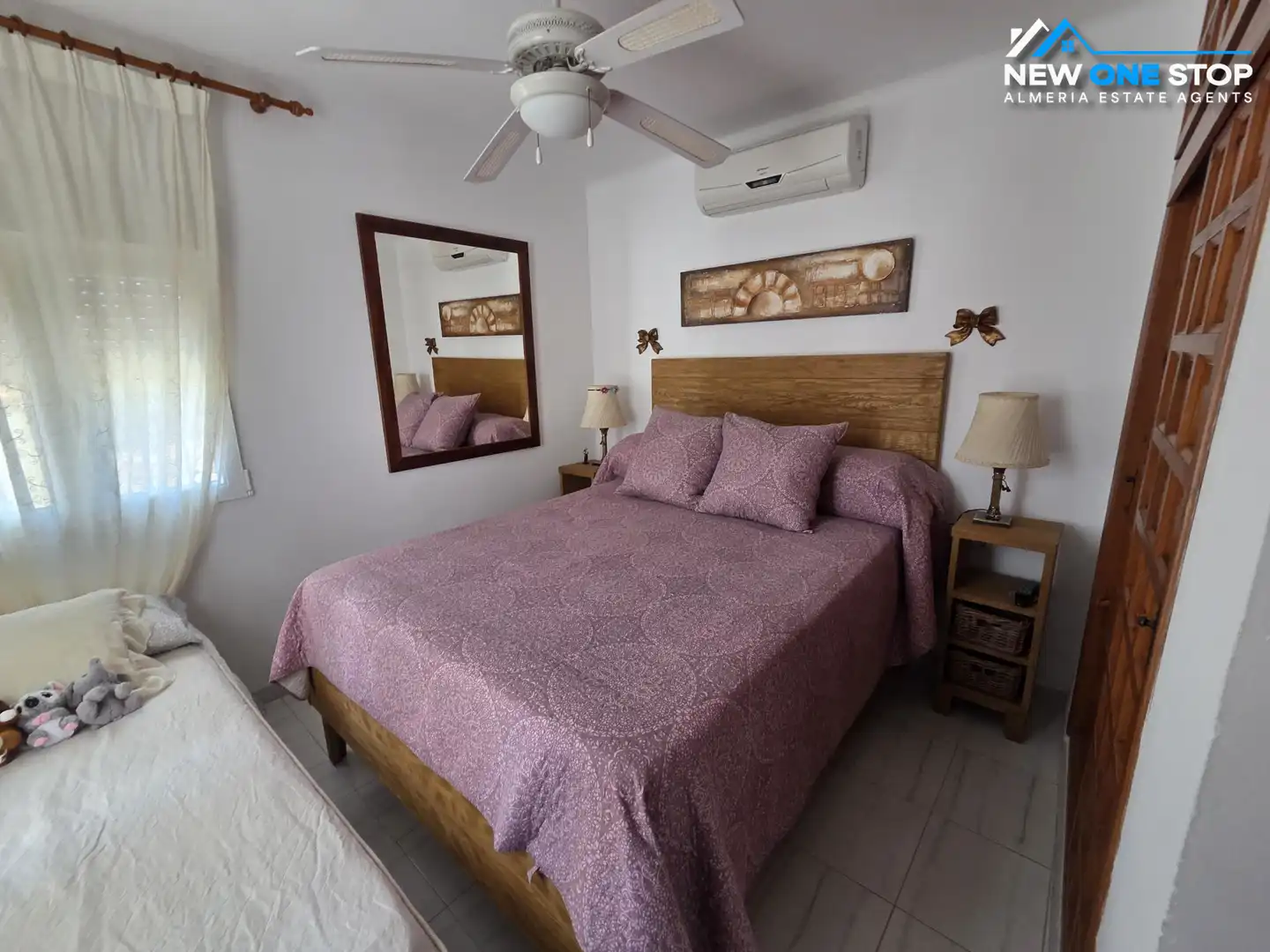Bedroom of Houses for sale in Mojácar  with Air Conditioner, Terrace and Storage room