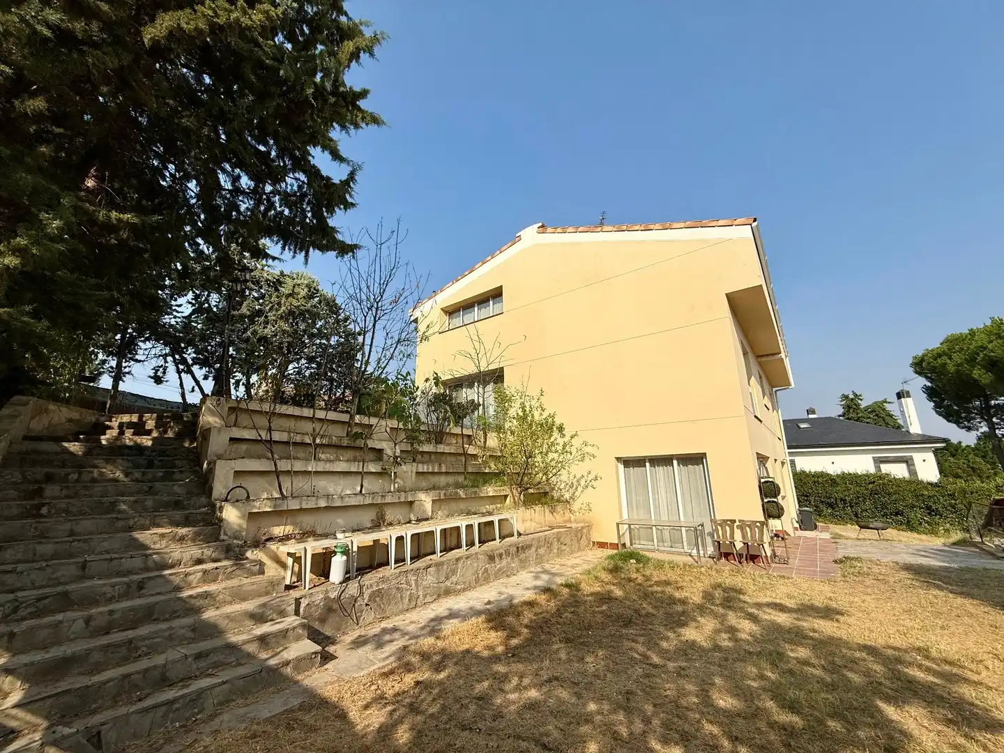 Vista exterior de Casa o chalet de alquiler en Boadilla del Monte con Aire acondicionado y Piscina