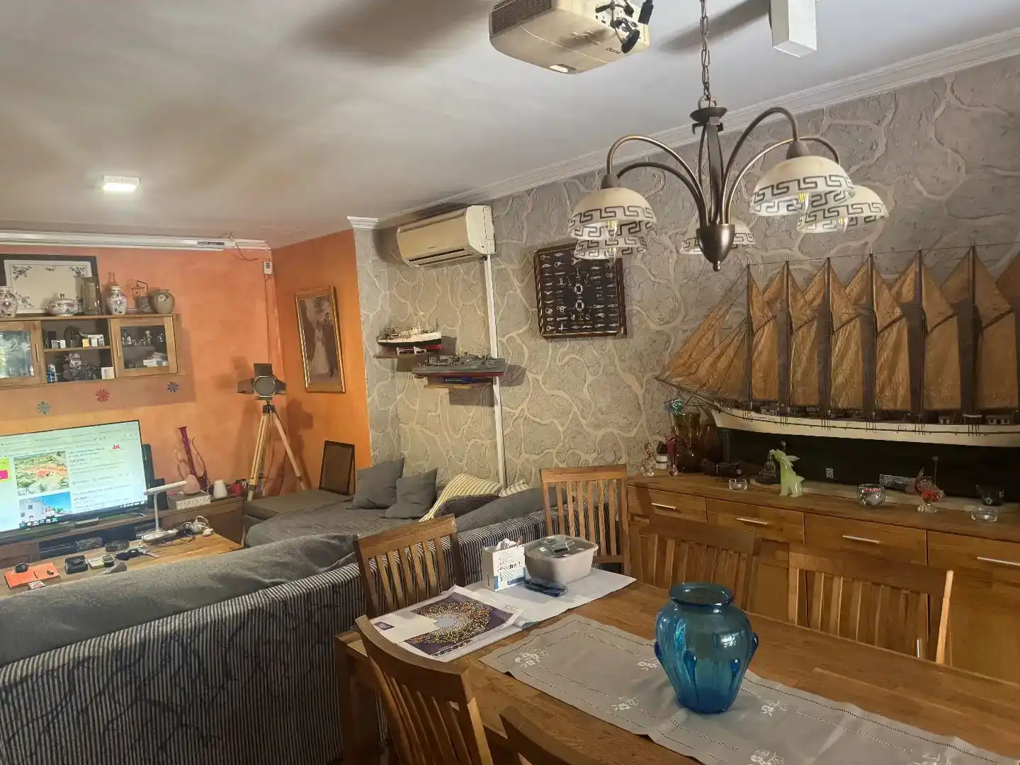 Dining room of Flat for sale in  Palma de Mallorca  with Air Conditioner