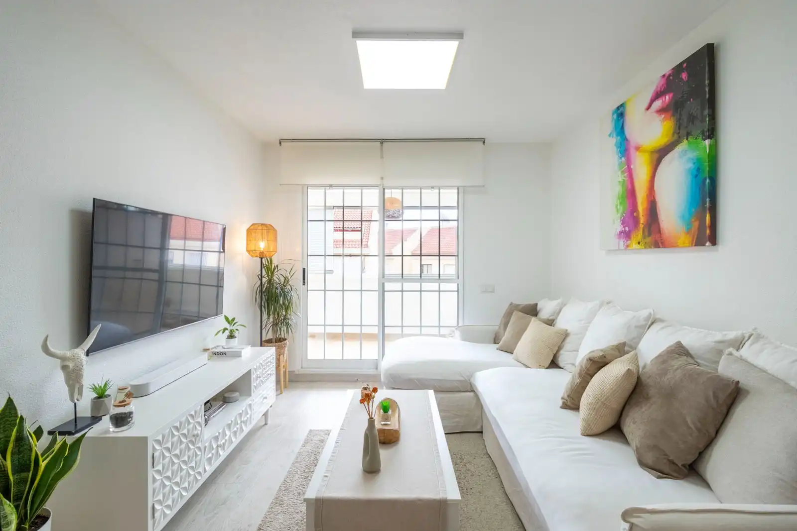 Living room of Flat for sale in Santa Pola  with Furnished and Community pool