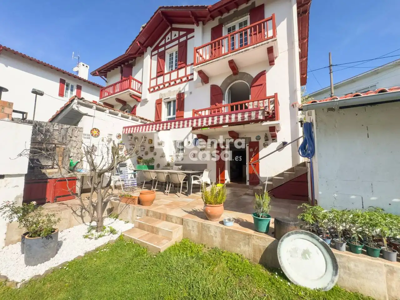 Terraza de Casa o chalet en venta en Hendaye con Calefacción, Jardín privado y Parquet