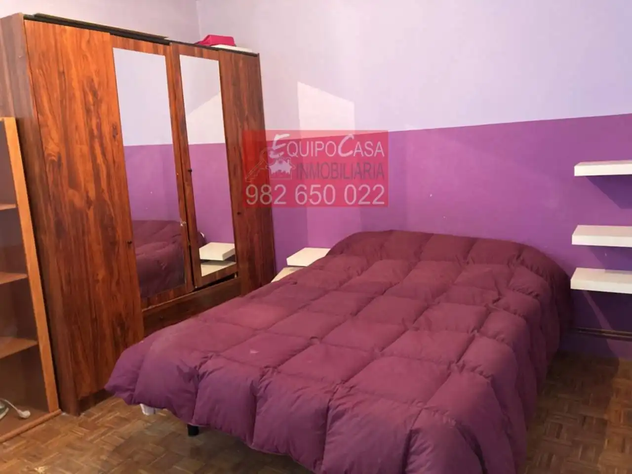 Habitación de Piso en venta en Lugo con Calefacción, Parquet y Amueblado