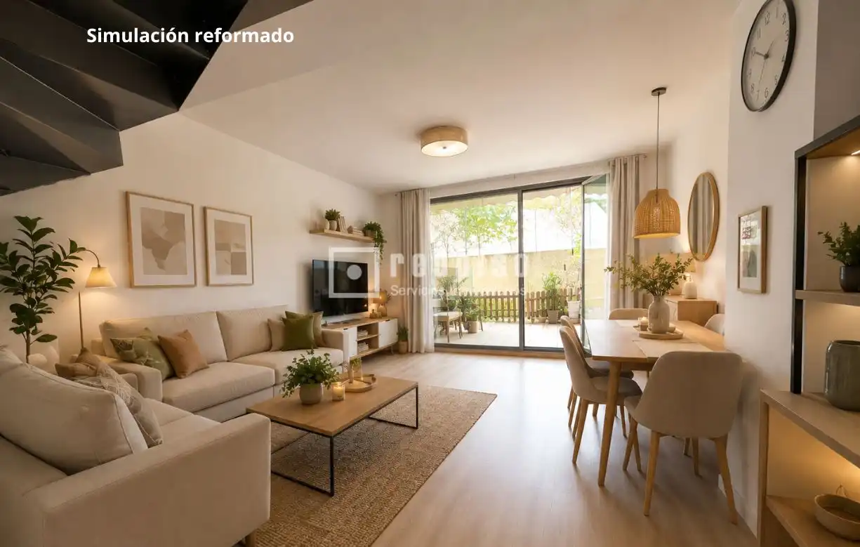 Garten von Loft zum Verkauf in Tres Cantos mit Klimaanlage, Heizung und Terrasse