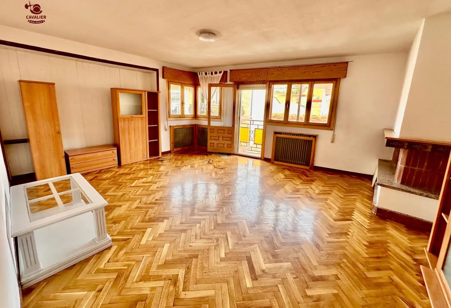 Sala d'estar de Àtic en venda en Cercedilla amb Terrassa i Balcó