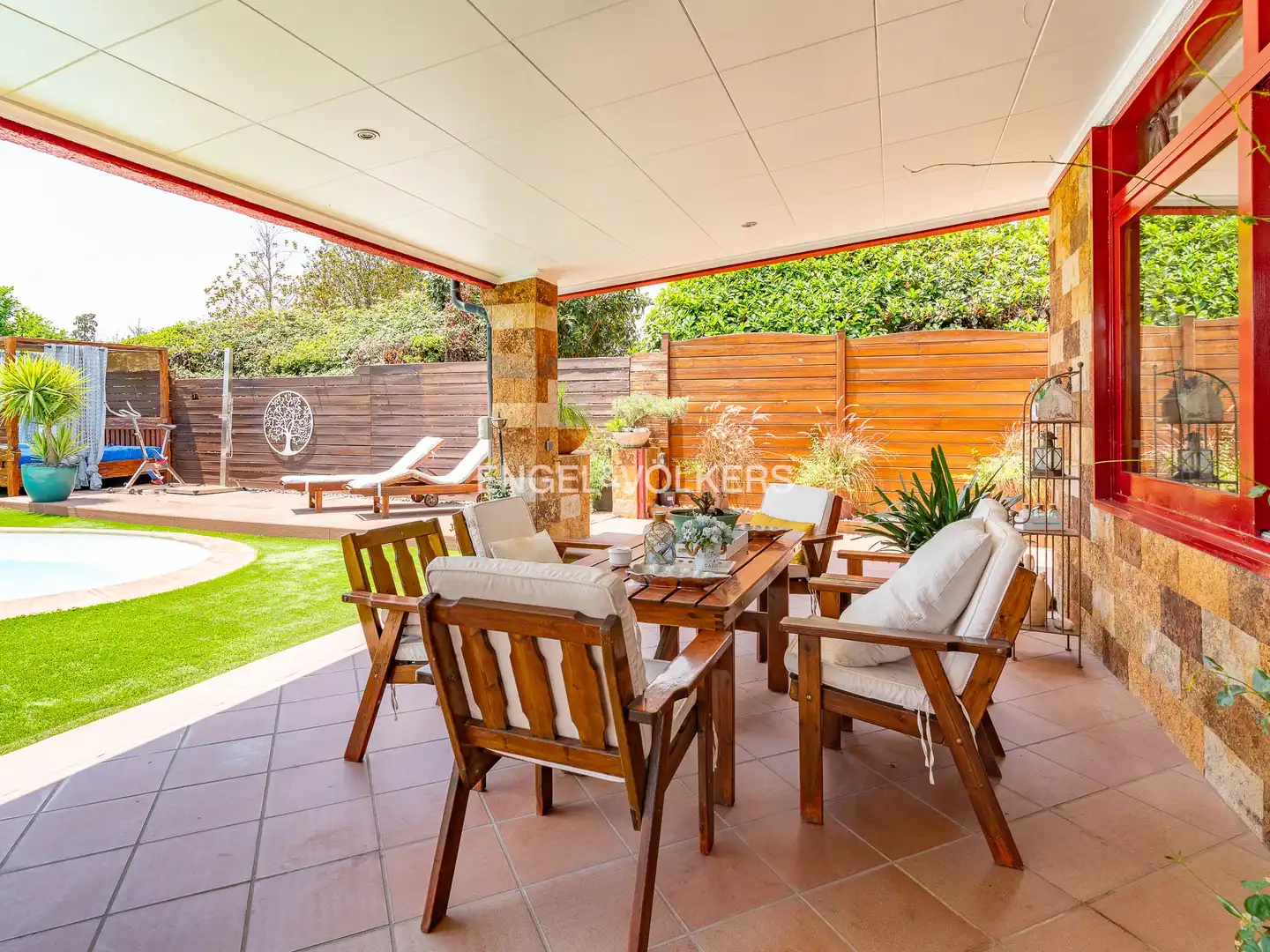 Terrassa de Casa o xalet en venda en Canovelles amb Aire condicionat, Calefacció i Jardí privat