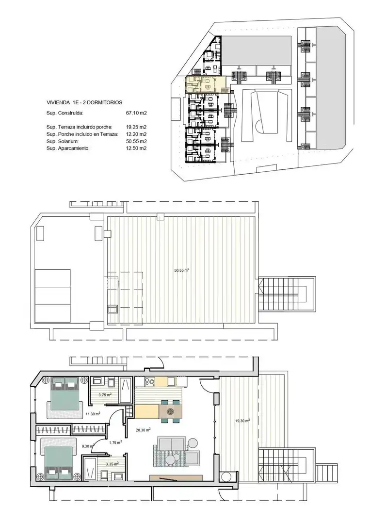 Apartament amb terrassa en venda a Roldán, imagen 21