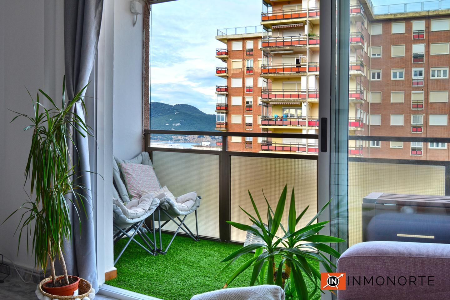 Balcony of Flat for sale in Laredo  with Heating and Terrace