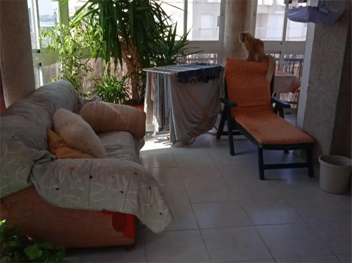Terrassa de Apartament en venda en Benicasim / Benicàssim amb Aire condicionat, Piscina i Balcó