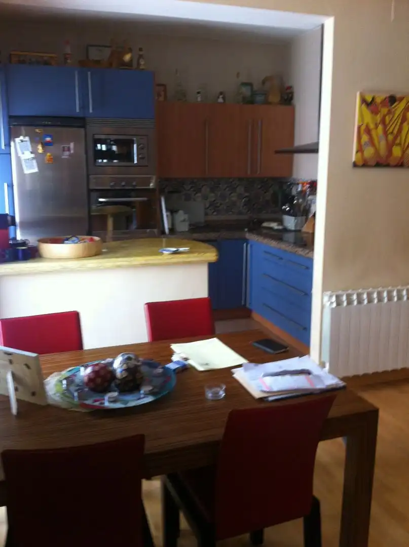 Kitchen of Flat for rent in Salamanca  with Heating, Parquet flooring and Furnished