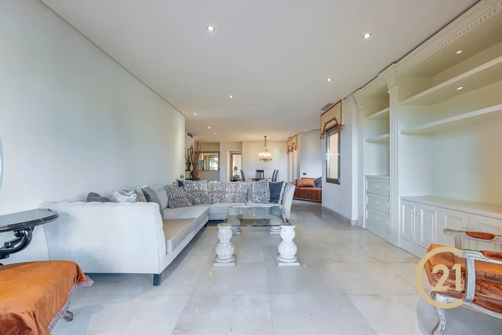 Sala de estar de Apartamento en venta en Marbella con Aire acondicionado, Terraza y Trastero