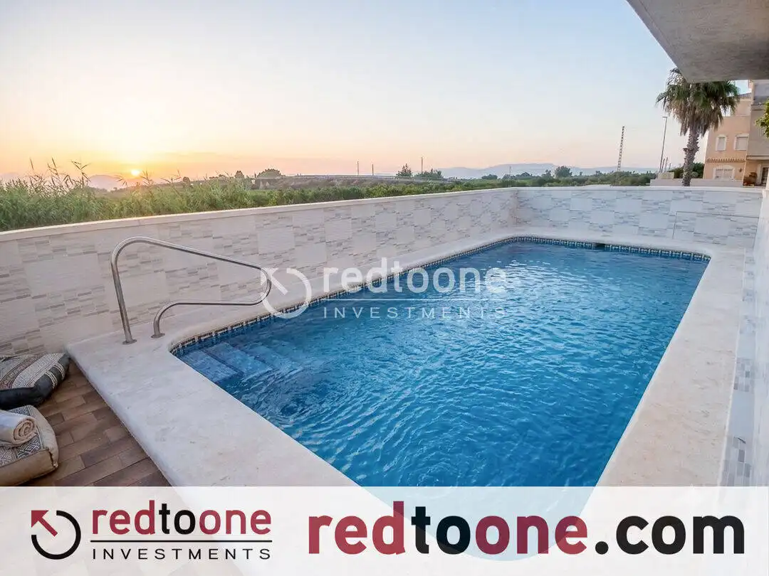 Reihenhaus mit Pool zum Verkauf in Almoradí
