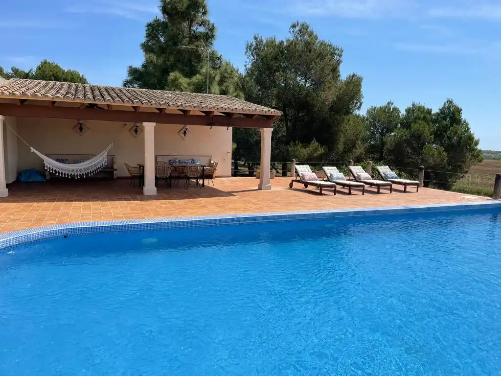Piscina de Finca rústica en venta en Santanyí con Amueblado