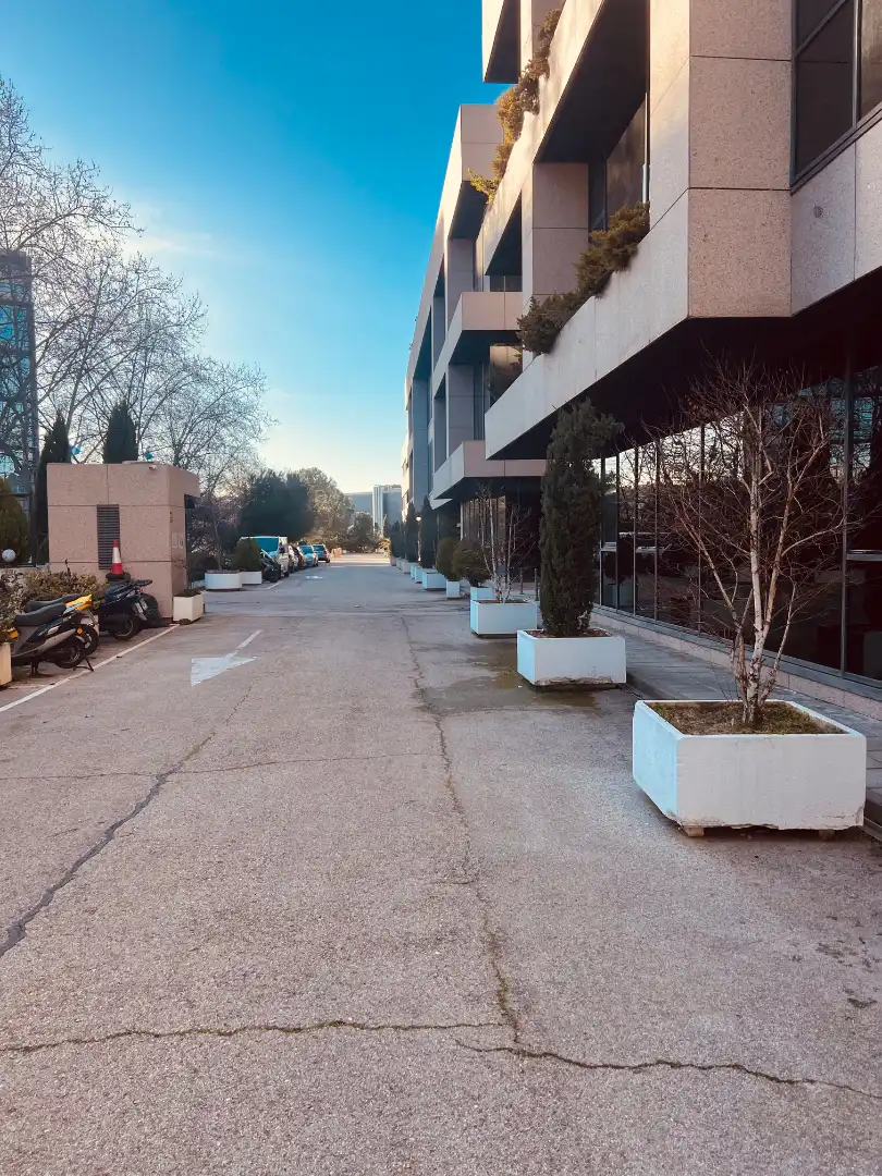 Vista exterior de Loft en venda en San Sebastián de los Reyes amb Aire condicionat, Calefacció i Jardí privat