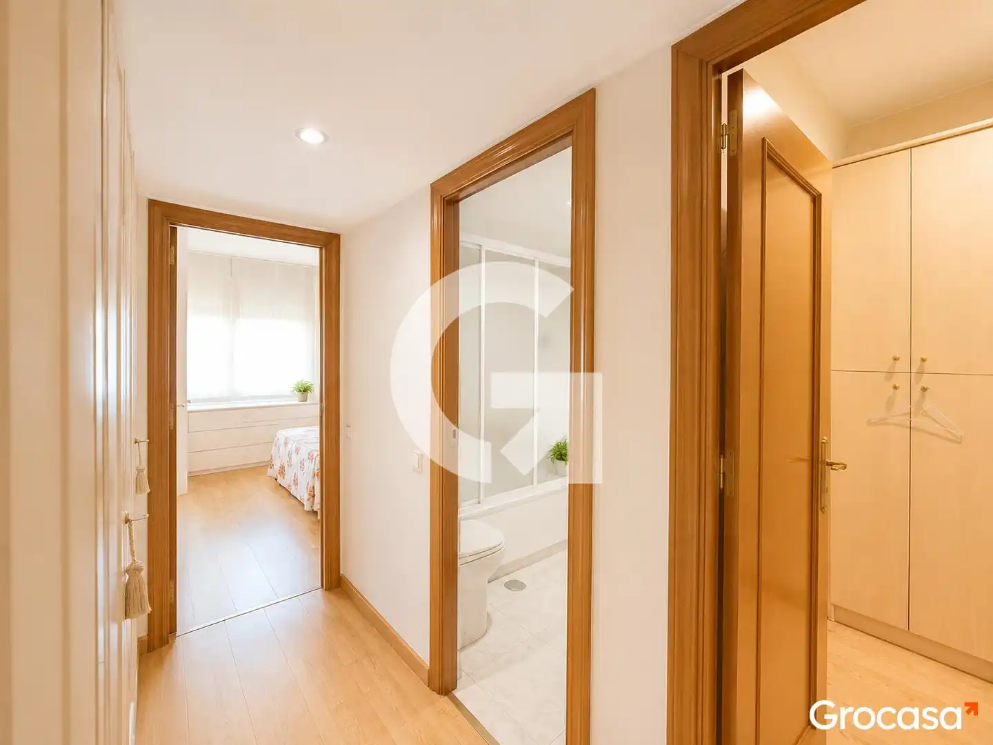 Bedroom of Flat for sale in Barcelona  with Air Conditioner, Heating and Terrace