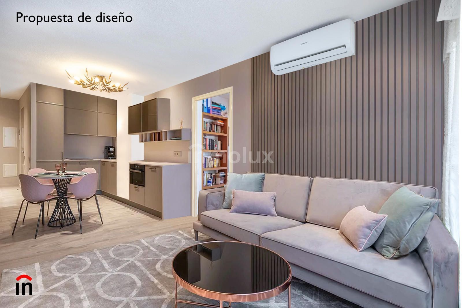 Living room of Flat for sale in Alicante / Alacant  with Terrace, Swimming Pool and Community pool