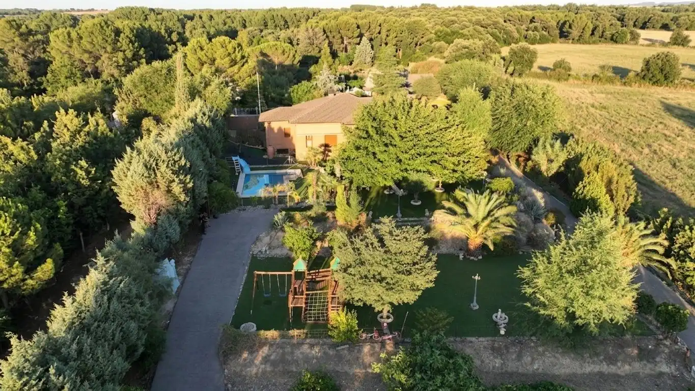 Jardí de Casa o xalet en venda en San Martín de la Vega amb Aire condicionat, Calefacció i Piscina