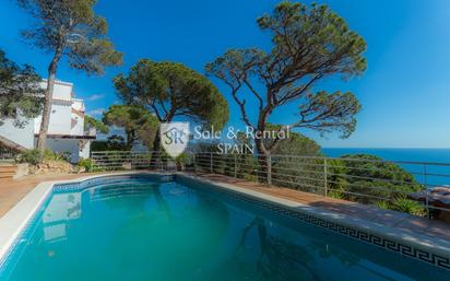 Jardí de Casa o xalet en venda en Blanes amb Terrassa i Piscina