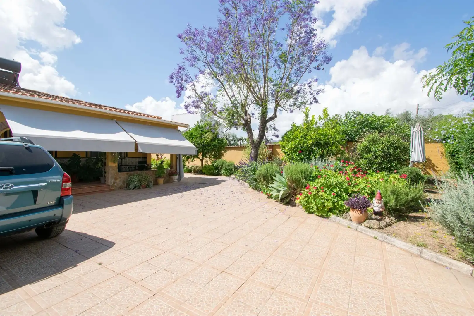 Garden of Houses for sale in Mairena del Aljarafe  with Air Conditioner, Heating and Private garden