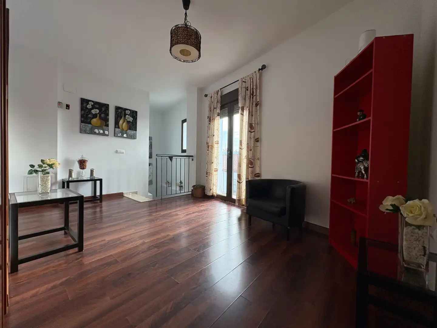 Sala d'estar de Casa adosada en venda en Puebla de Guzmán amb Aire condicionat, Calefacció i Traster
