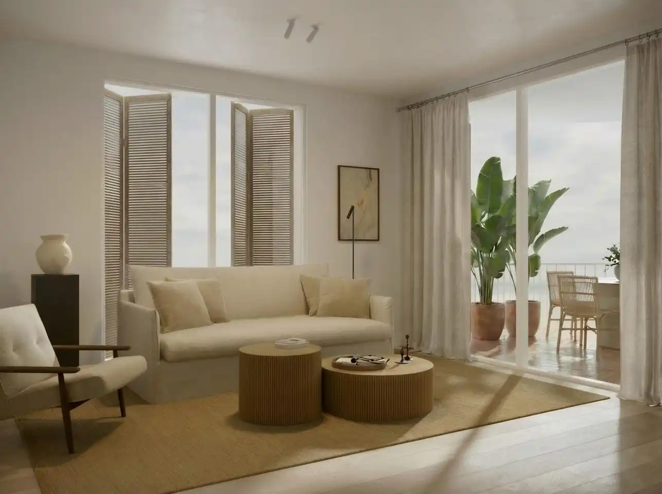 Sala de estar de Planta baja en venta en San Pedro del Pinatar con Aire acondicionado, Terraza y Amueblado