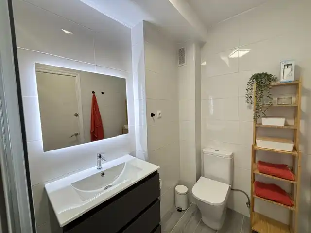 Bathroom of Flat for sale in Suances  with Air Conditioner, Heating and Terrace
