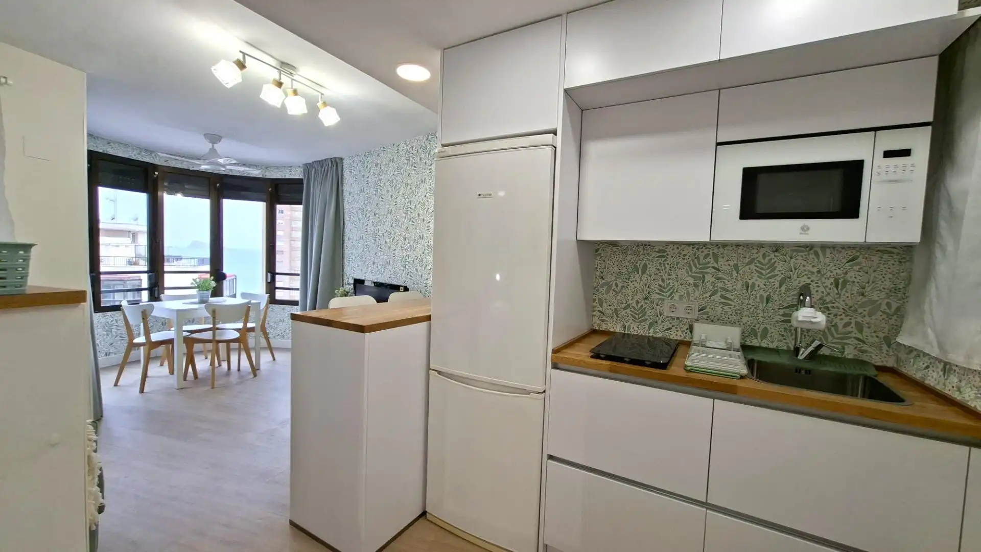 Kitchen of Apartments for sale in Benidorm  with Heating, Furnished and Community pool