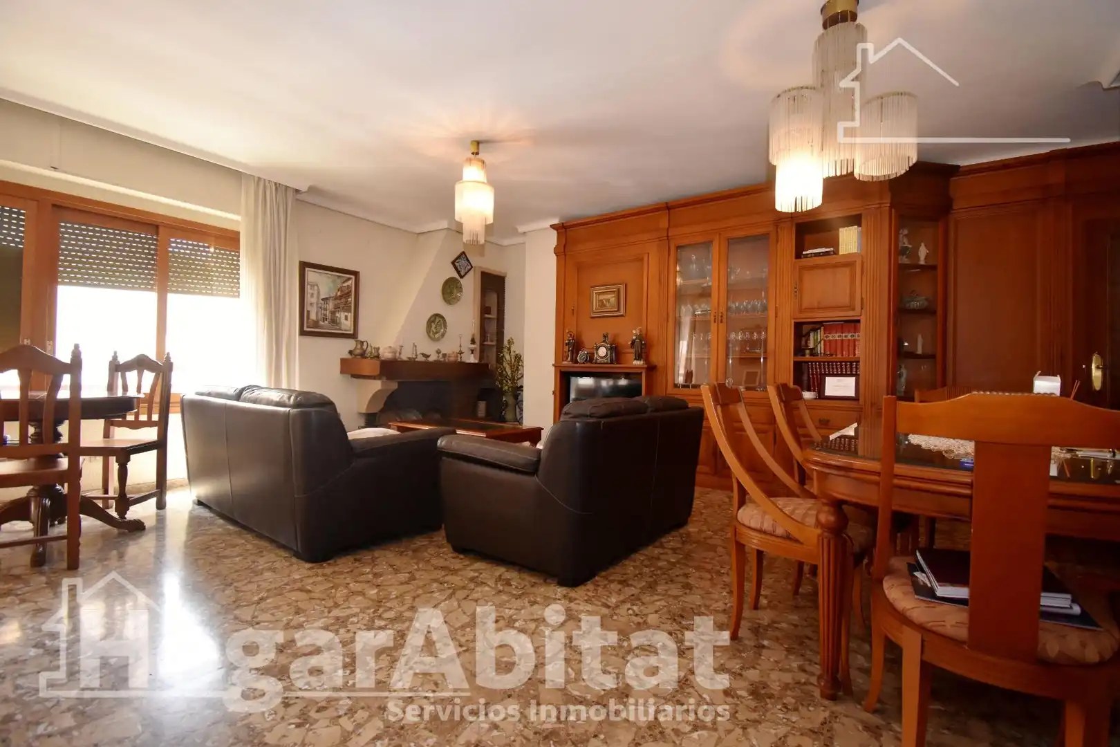 Living room of Flat for sale in Vila-real  with Air Conditioner, Heating and Furnished
