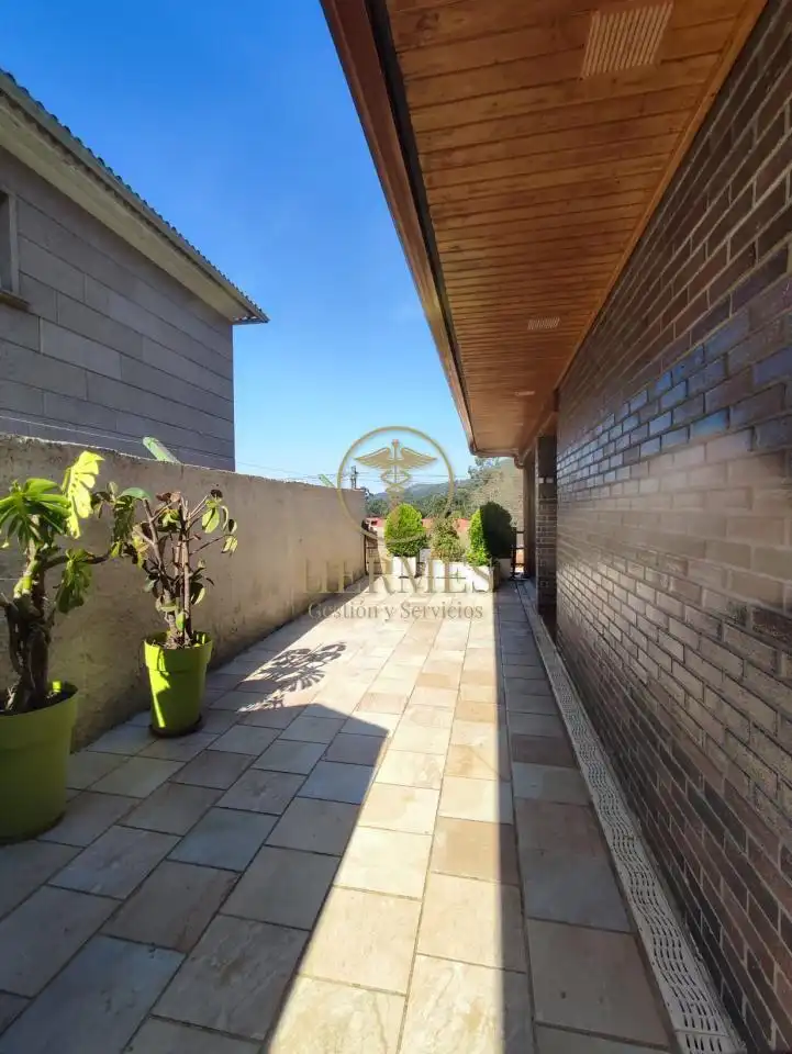 Vista exterior de Casa o chalet en venta en Mos con Calefacción, Jardín privado y Terraza