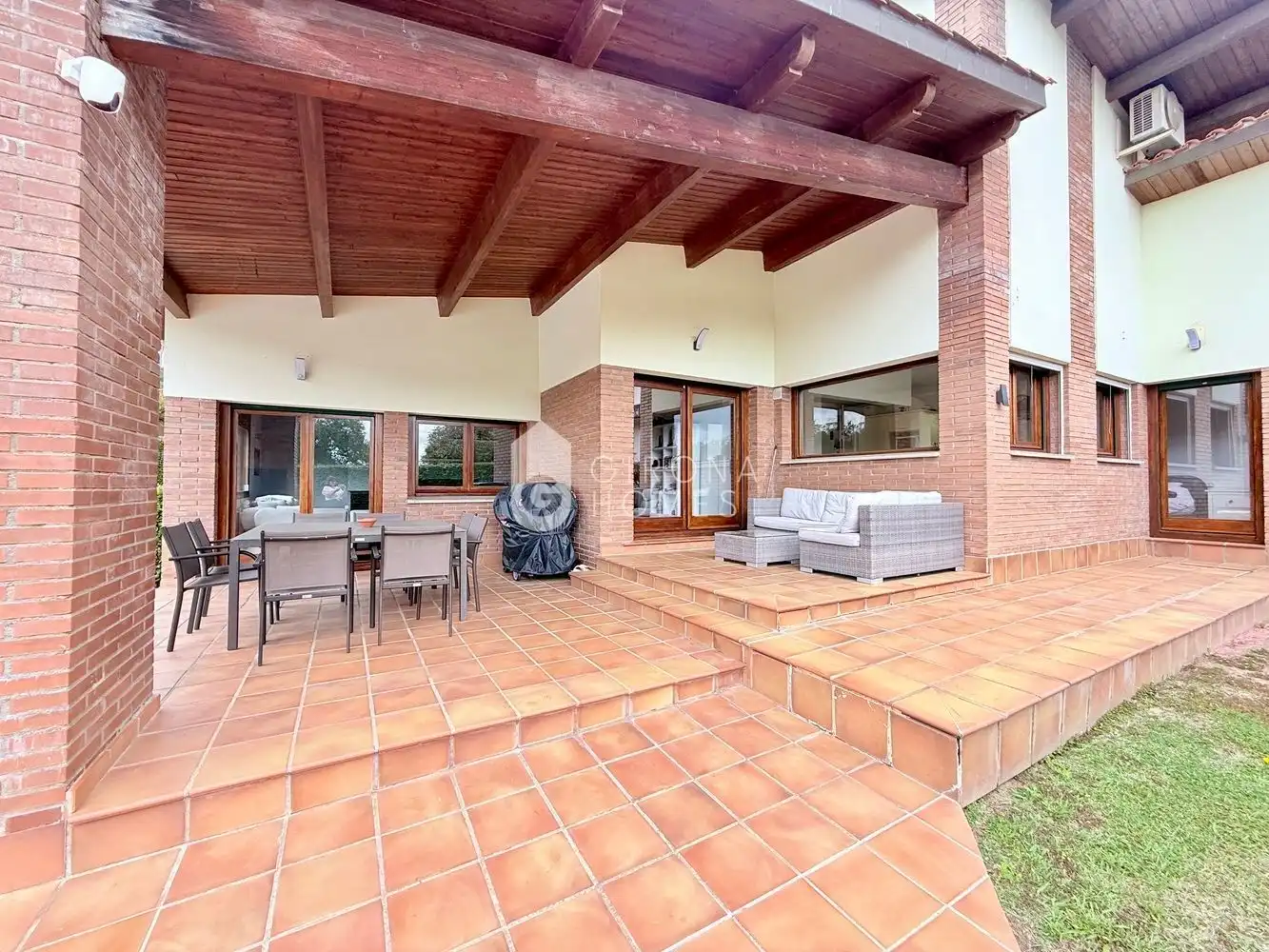Terrasse von Haus oder Chalet zum Verkauf in Sant Julià de Ramis mit Klimaanlage, Heizung und Privatgarten
