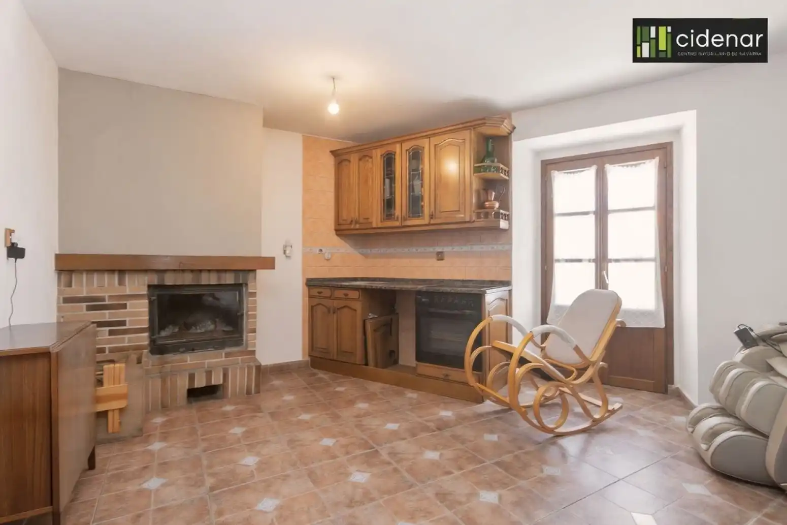 Cocina de Casa adosada en venta en Valle de Yerri / Deierri con Calefacción, Jardín privado y Parquet
