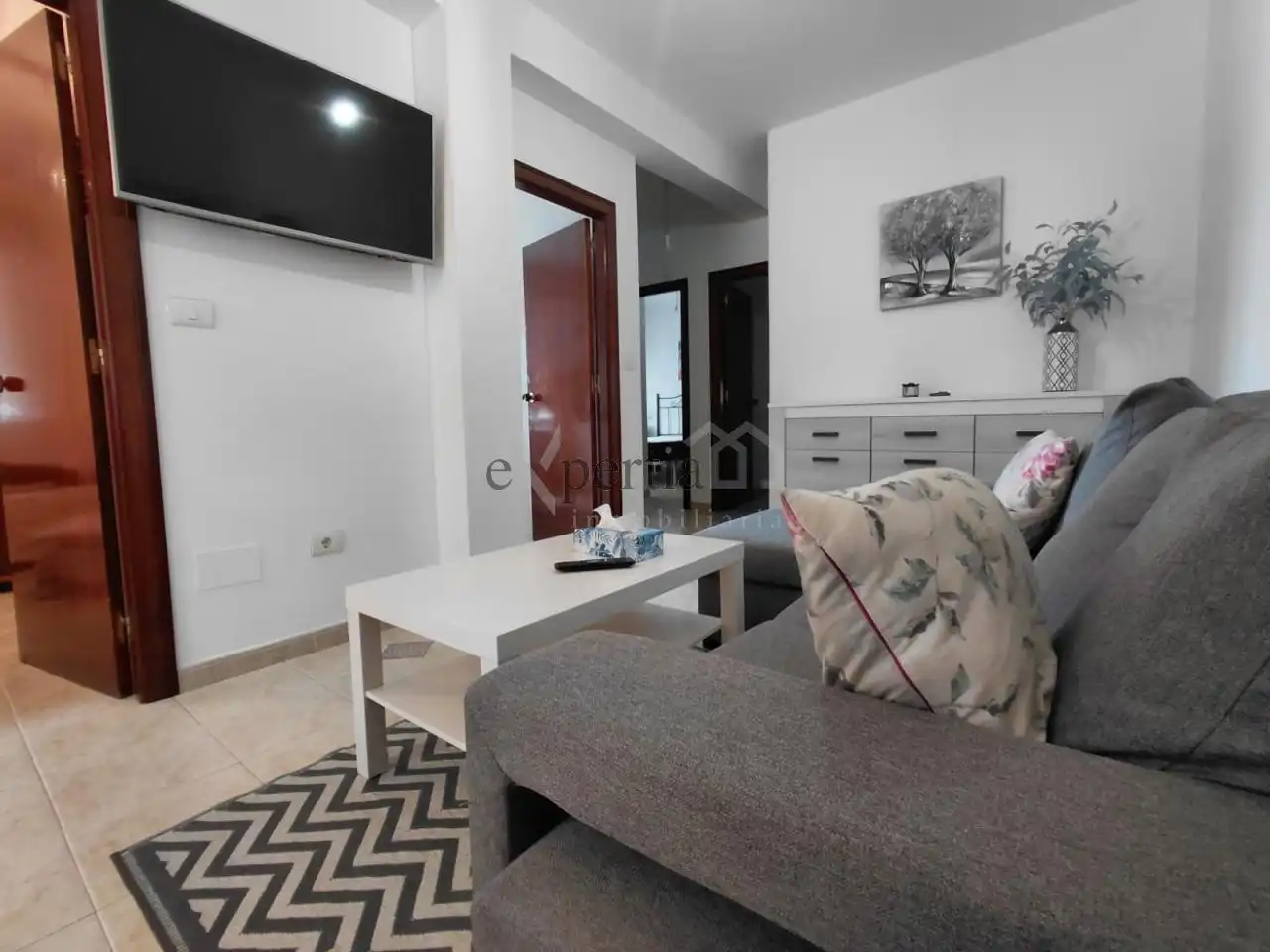 Wohnzimmer von Wohnung zur Miete in Boiro mit Heizung und Möbliert