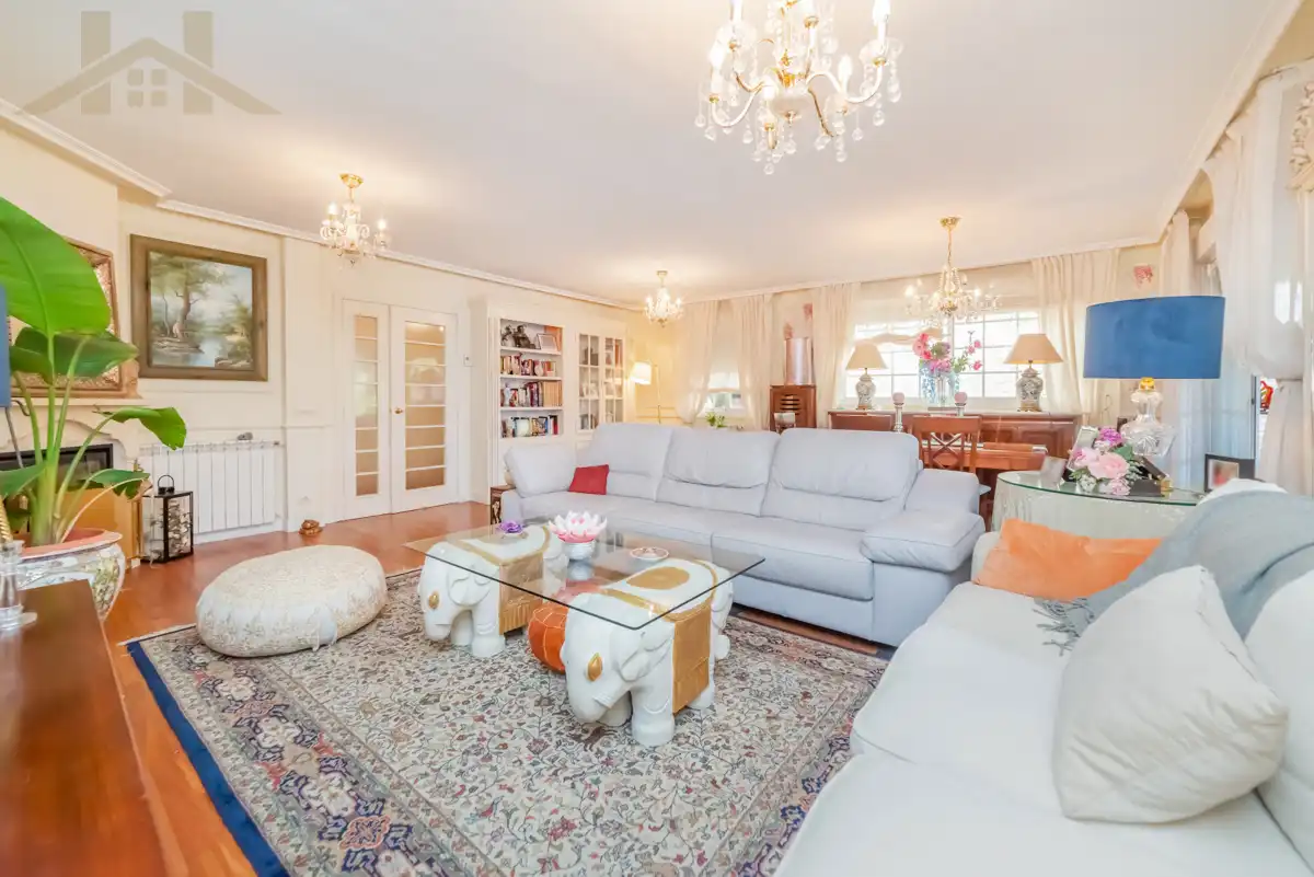Living room of Houses for sale in Rivas-Vaciamadrid  with Air Conditioner, Heating and Terrace