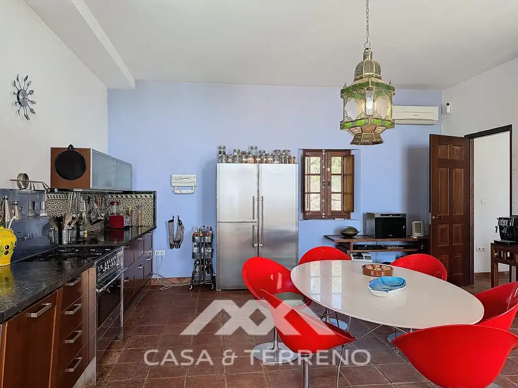 Cocina de Casa o chalet en venta en Alcaucín con Aire acondicionado, Calefacción y Jardín privado
