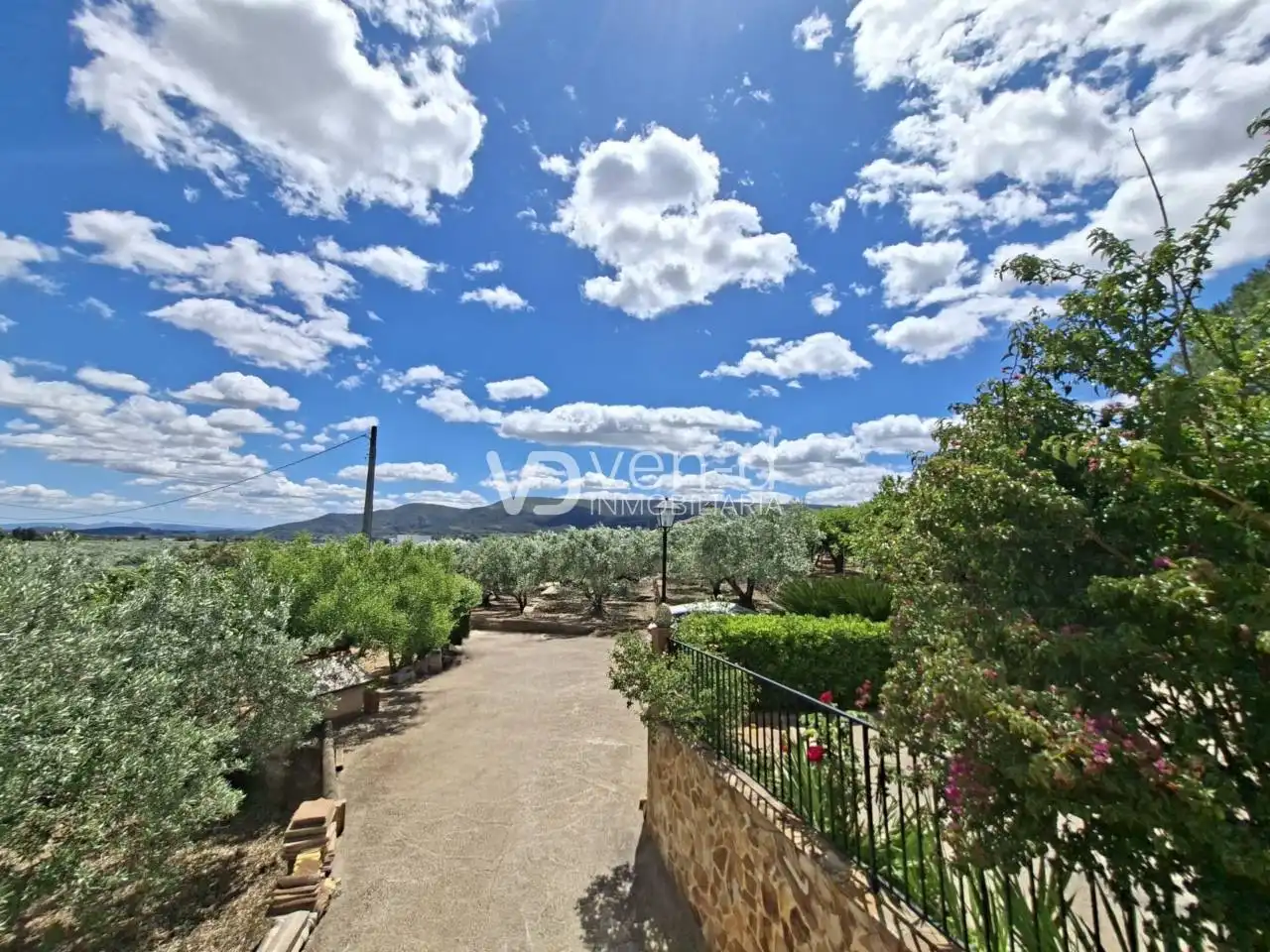 Vista exterior de Casa o chalet en venta en Enguera con Aire acondicionado, Calefacción y Jardín privado