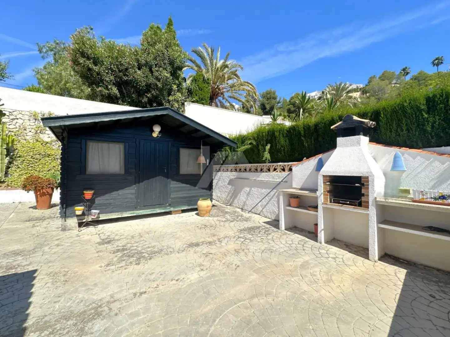 Garden of Houses for sale in Moraira  with Air Conditioner, Heating and Private garden