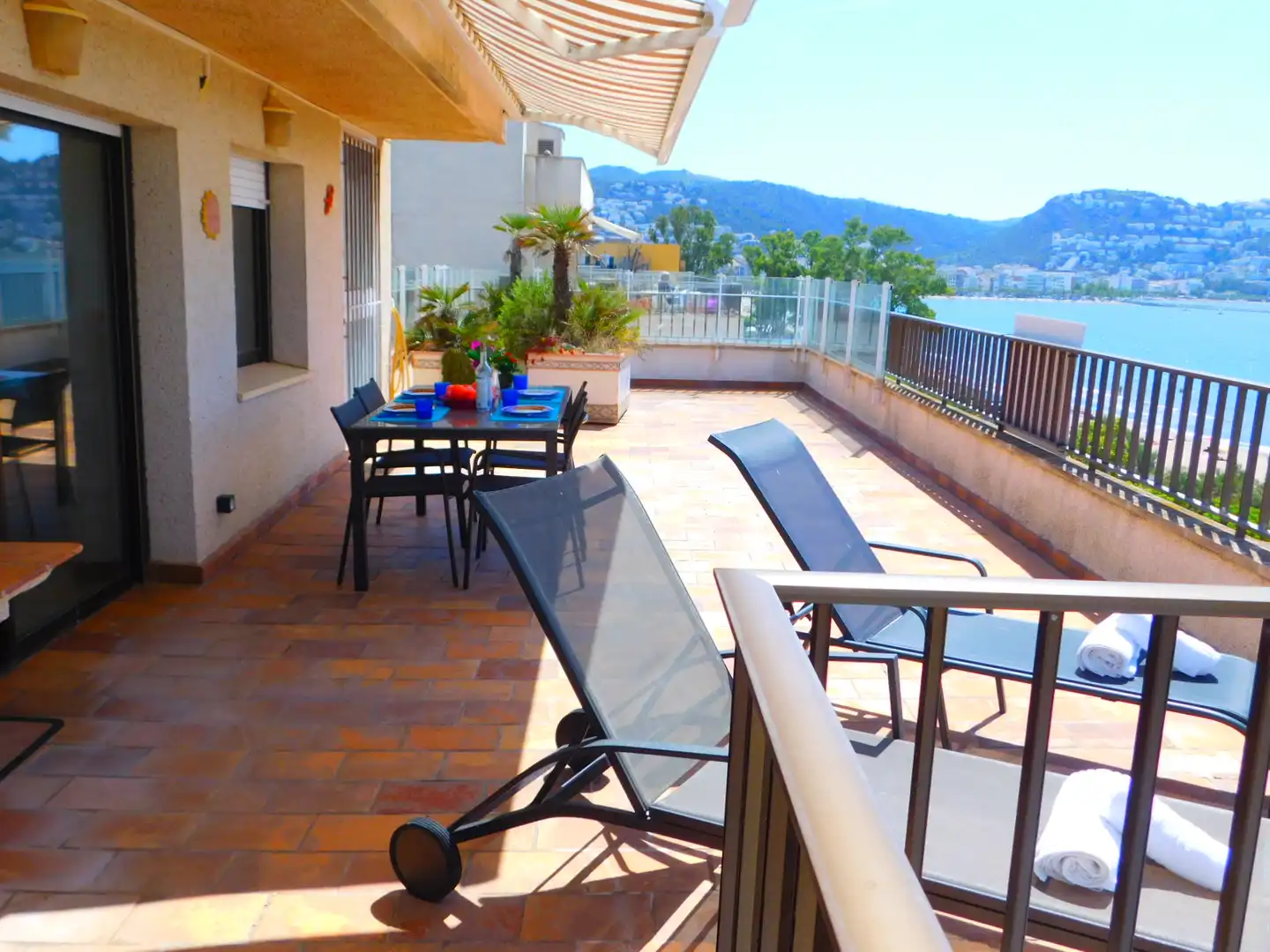 Terrace of Attic for sale in Roses  with Air Conditioner, Heating and Terrace