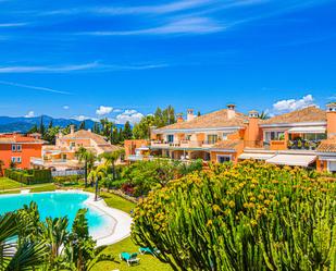 Garden of Attic for sale in Estepona  with Air Conditioner, Terrace and Swimming Pool