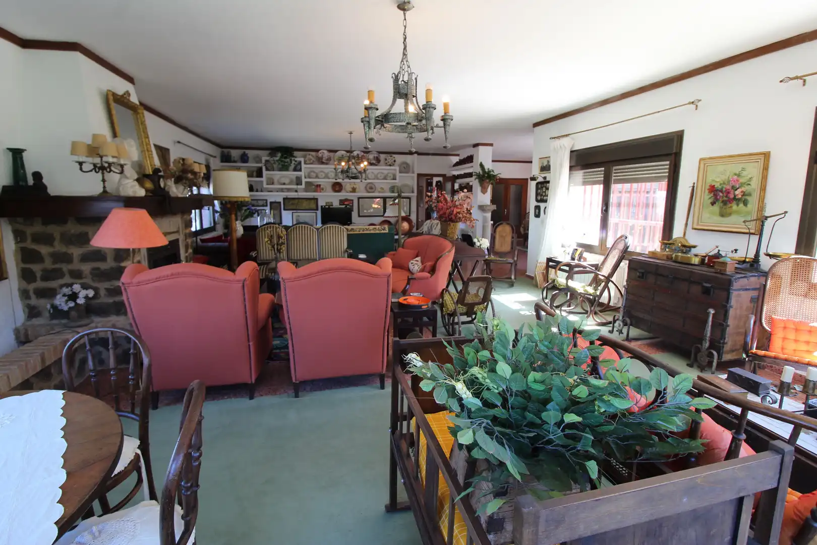 Sala de estar de Casa o chalet en venta en Sinarcas con Terraza