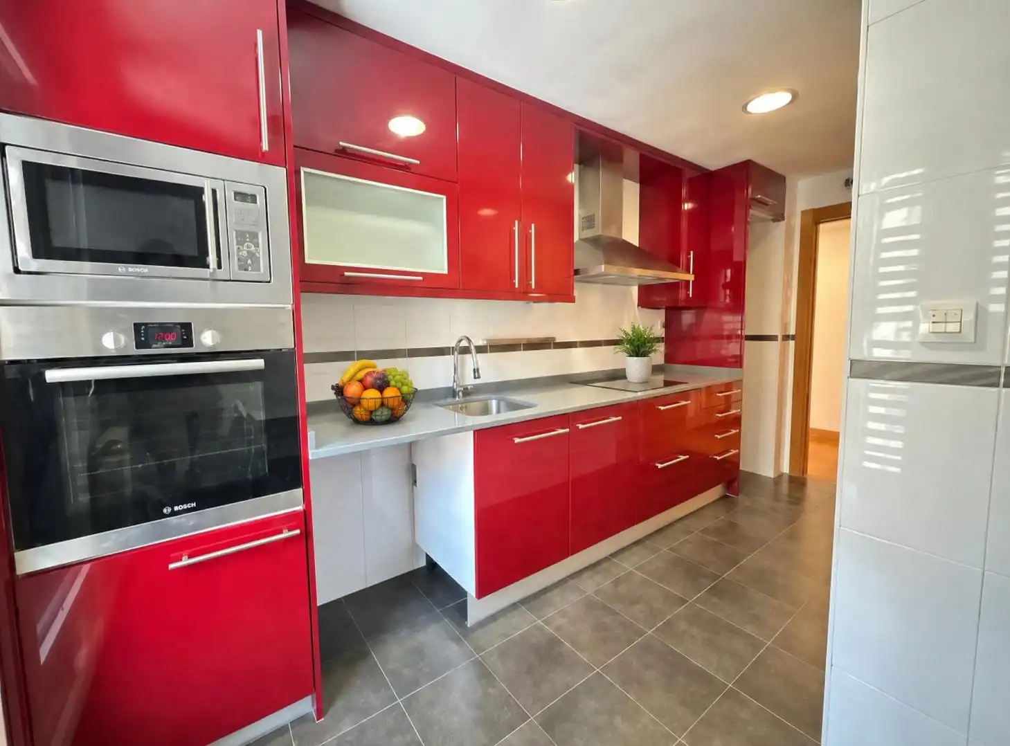 Kitchen of Flat for rent in Rivas-Vaciamadrid  with Heating, Private garden and Community pool