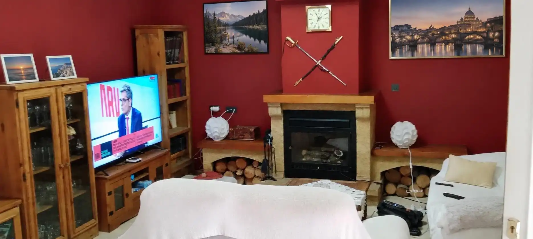 Sala d'estar de Casa o xalet en venda en Pedanías Oeste