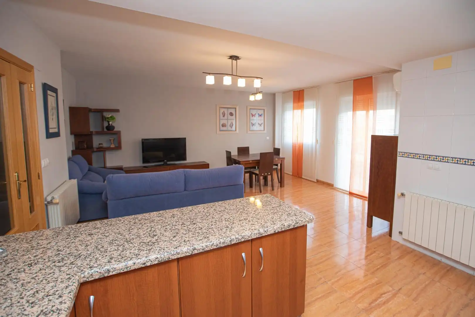 Sala d'estar de Apartament en venda en Muro de Alcoy amb Aire condicionat, Calefacció i Terrassa