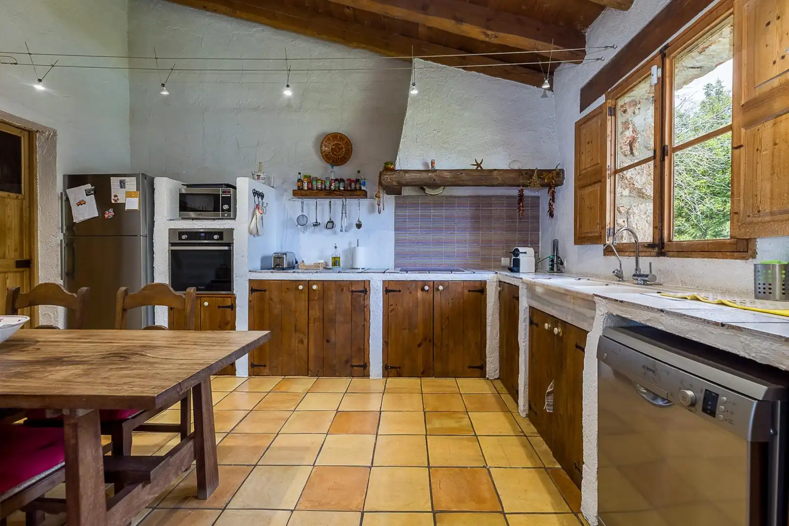 Cocina de Casa o chalet en venta en Inca con Aire acondicionado, Jardín privado y Terraza