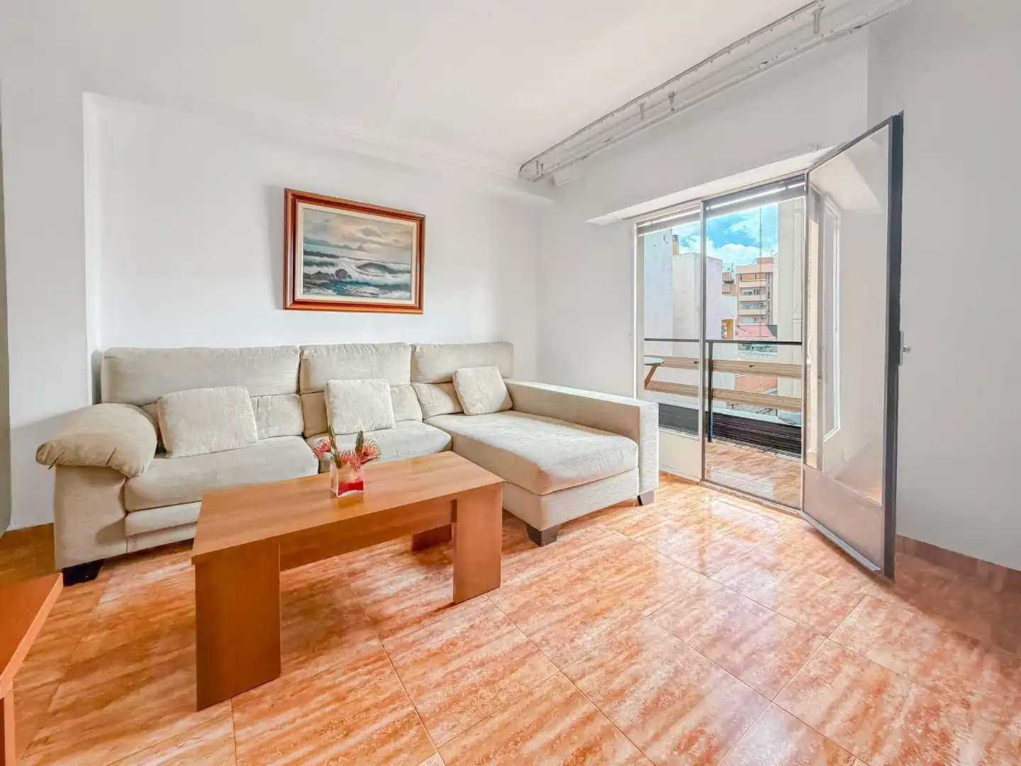 Sala de estar de Piso en venta en Burjassot con Balcón