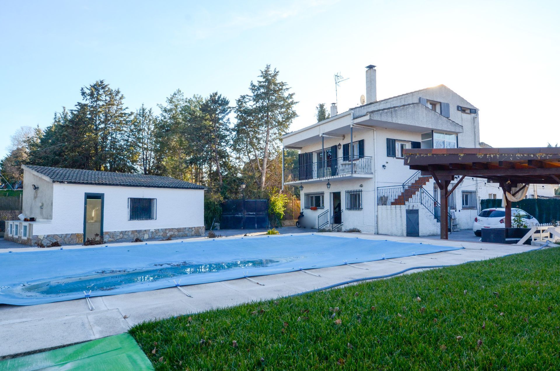 Swimming pool of House or chalet for sale in Quijorna  with Heating, Private garden and Terrace